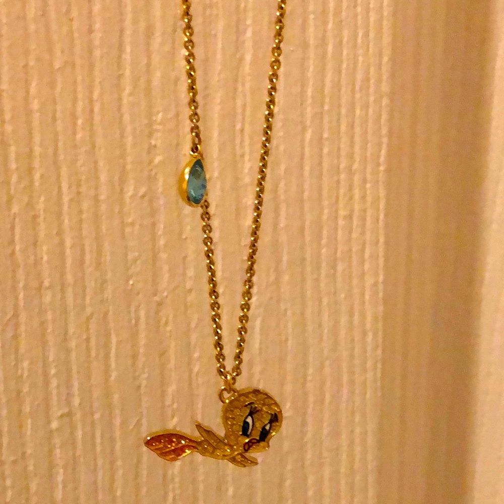 Swarovski Tweety pendant and necklace